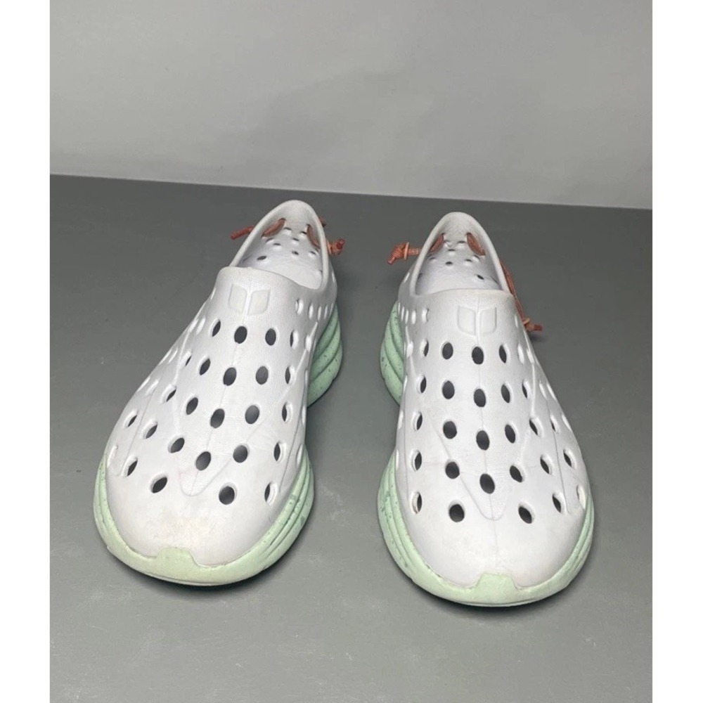 Kane Revive Shoes Kids Size J1 / 8.1 Inches White Green Speckle Active Recovery. - Picture 3 of 7